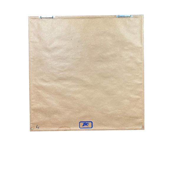 Handmade Vintage Shadowbox Crocheted Mother Cat & Five Kittens - Picture 2 of 2